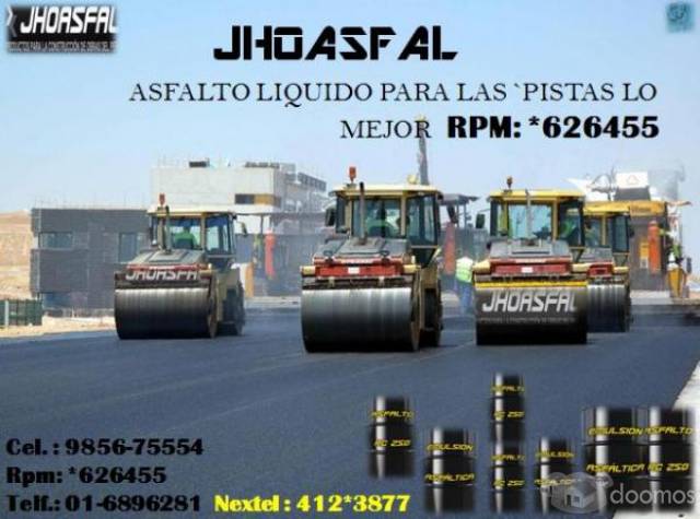 revestimiento asfaltico&venta de afsaltos rc-250