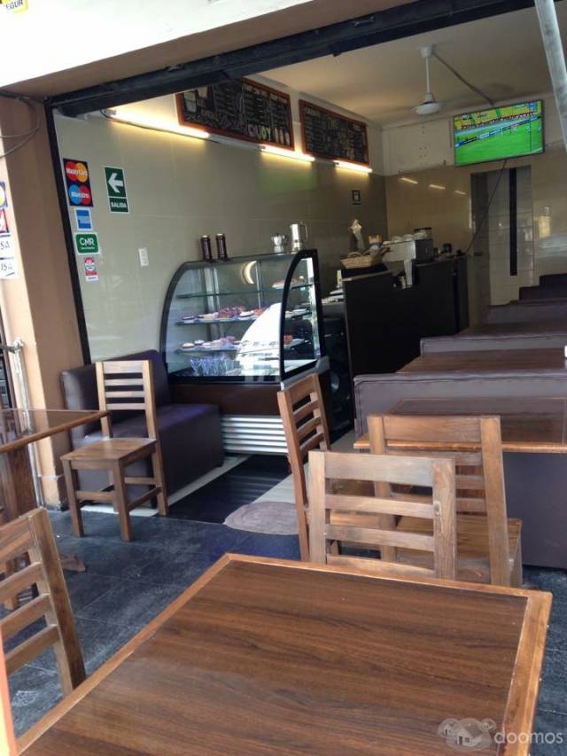 TRASPASO CAFETERIA RESTAURANT EN SAN ISIDRO